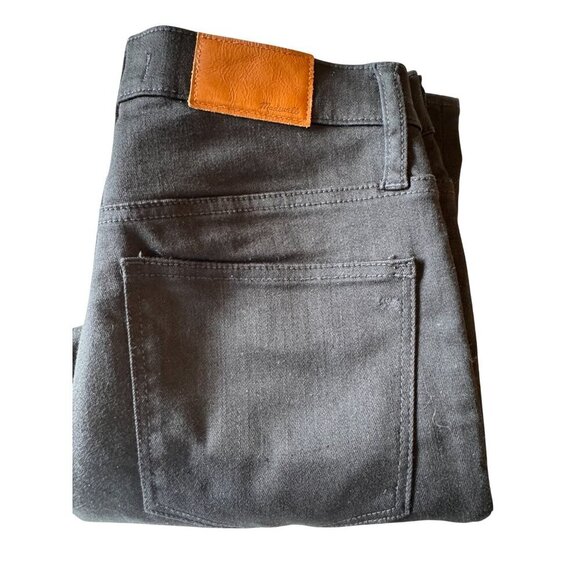 Madewell Black Cali Demi-Boot   Stretch Denim Jeans Women's Size 27 - Picture 8 of 8